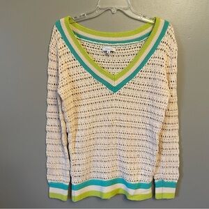 OndadeMar Glam deep V sweater Medium